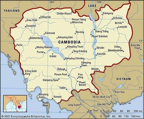 capital city cambodia|what country is directly east of cambodia.